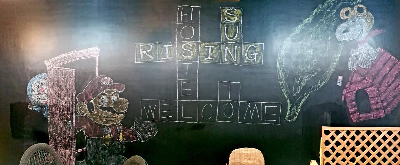 Hostel Of Rising Sun 昇行旅 Jungho Kültér fotó